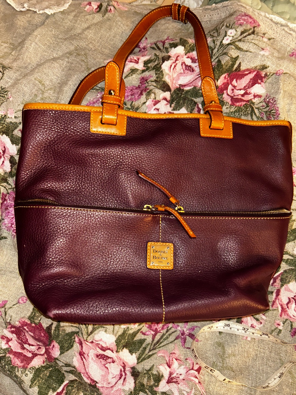 Preloved Dooney and Bourke Pebbled Shopper
